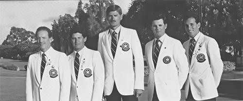 Ignacio Velasco, Jorge Coghlan, Bjorn Kauffman, Roberto Lebrija, Alberto Valenzuela